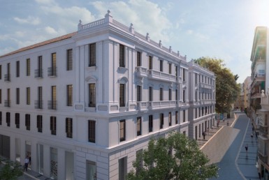 plazateatro vista3 b infosbaja 385x258 - Complesso residenziale di Malaga