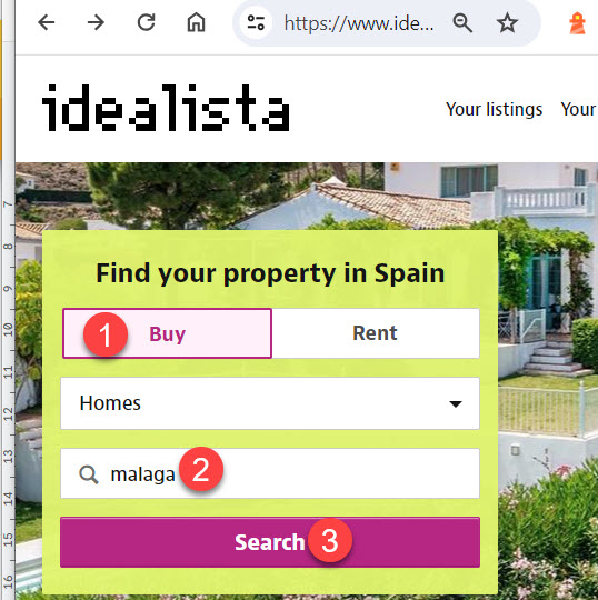Home search- Idealista